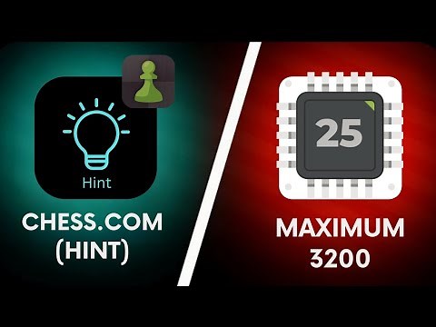 Can HINT(Chess.com) Outsmart Maximum?" - Hint Vs Maximum