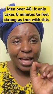 It’s only take 8 minutes -try this herbs #menshealth #usa #healthandwellness #healthtips