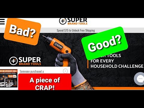 Super Brand Tools is a RIPOFF!!! Super Gauge, Super Saw, Super Pruner, & Socket. Commercial Review