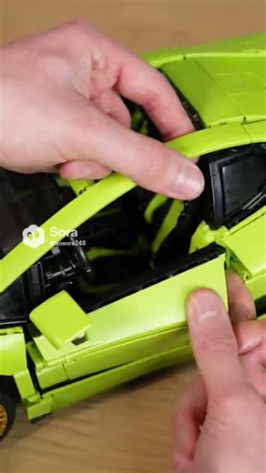 Building a Lamborghini #asmr #lego