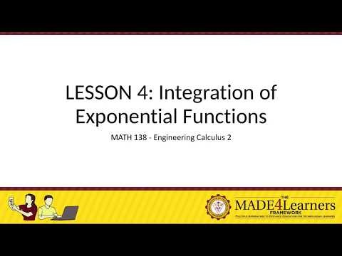 Integration of Exponential Functions: Example #4