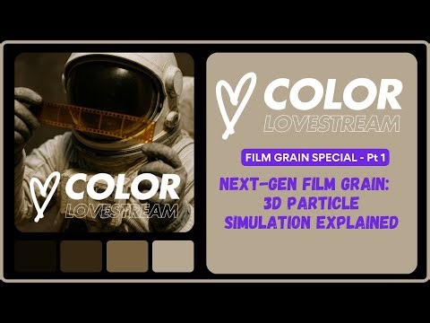 Next-Gen Film Grain: 3D Particle Simulation Explained