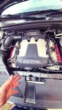 fuite #échappement sur audi s4 v6 #plusquepro