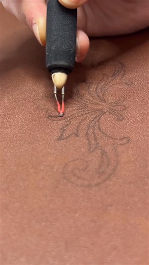 Not just a bag—an heirloom.⁠ ⁠ Every stitch and burn was made to last. This classic brown Dopp bag is built for years of stories.⁠ ⁠ Start your own Custom Burned Dopp Bag today. Message me for details!⁠ ⁠ #leathergoods #mensgiftideas #artisanleather #everymarkhasmeaning #uniquegiftideas | Pyrocrafters