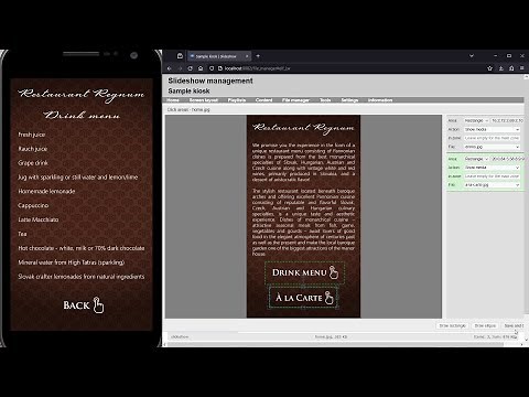Slideshow - Tutorial 21: Click areas and screensaver