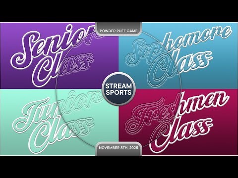 Powderpuff Football 2025 | STREAM SPORTS