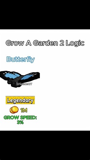 Grow A Garden 2 Logic - Butterfly vs Deer #growagarden2 #shorts