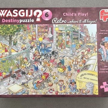 Wasgij Destiny 6 Child's Play solution
