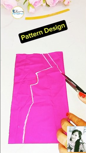 1.6M views · 11K reactions | PATTERN DESIGN Sewing learning tips and tricks for beginners #sewing_tips_and_trick_beginners #diy #design #tutorialmenjahit #stitching #DIY #sewingdiy #tutorial #sewinghacks #dikişaşkı #reel #reelsviral | ElynKebaya | Facebook