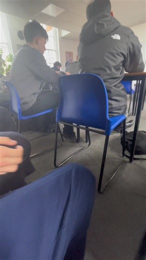 Wow good RKO using the chair pulling technique which was originally mastered by the Haz. #chair #aryan #school #pulling #prank