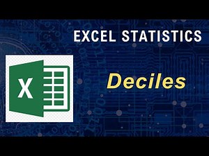 How to Calculate Deciles in Excel | D1 to D9 Explained #perfectcommerceconcepts #businessstatistics