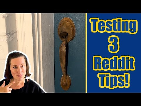 How To Clean Oil Rubbed Bronze Door Handles (Testing 3 Ways To Restore Exterior Hardware)