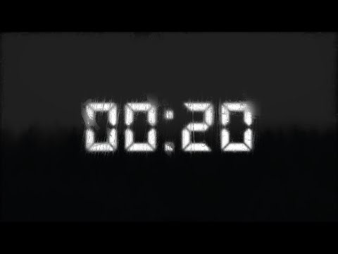 20 seconds Countdown Timer ⏱️ | Alarm & Clock