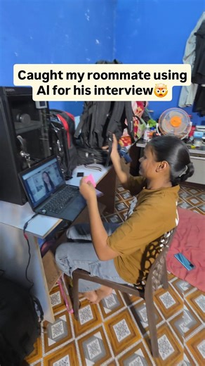 job interview cheat code 😭#parakeetaipartner #interview #aihacks #jobsearch #short #viral