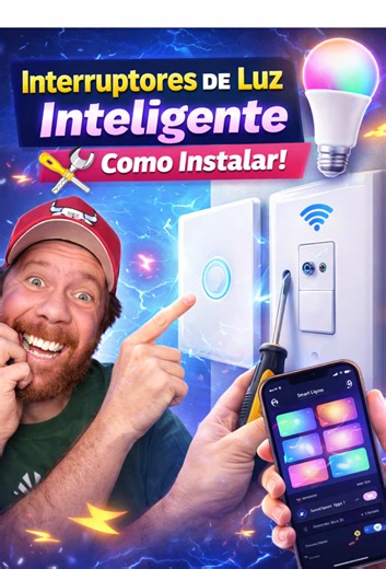 Você sabia que seus interruptores de luz podem ser inteligentes? 😱⚡ Tutorial: como transformar qualquer interruptor em SMART (3 min) Controle pelo celular, Alexa ou Google Home! interruptor de luz interruptor de luz Instalação FÁCIL e SEGURA passo a passo 👇 #interruptoresdeluz #casainteligente #smarthome #tutorial