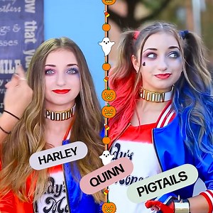 10K views · 56 reactions | Styling Hair To Look Like Harley Quinn ♦️ | Cute Girls Hairstyles | Facebook