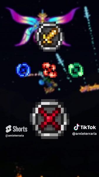 DOUBLE YOUR DAMAGE w these 4 Melee Accessories! #terraria #terrariamelee #terrariasword #terrariaswords #terrariaweaponshowcase #terraria144 #terraria1449