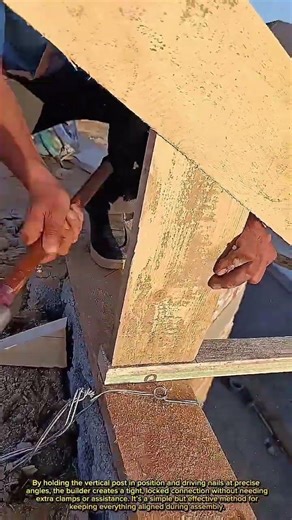 Smart Framing Trick – Lock Wooden Joints Faster Without Clamps!
