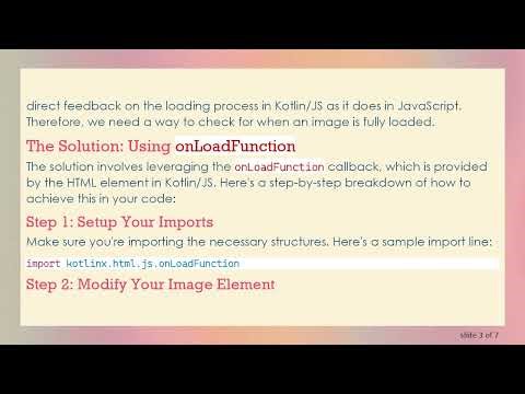 How to Check if an Image is Loaded with Kotlin/JS for React