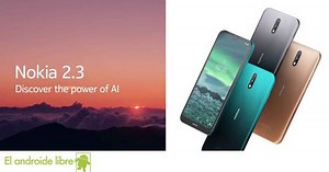 Nuevo Nokia 2.3: Android One, gran batería y muy barato