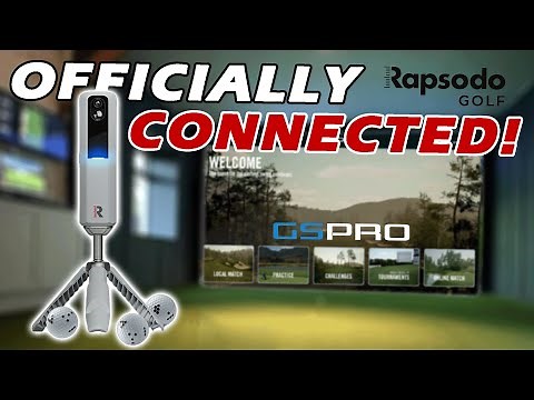 Rapsodo MLM2Pro is OFFICIALLY CONNECTED to GSPro! | FULL Setup