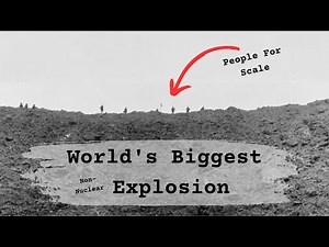 Worlds Largest Explosion - Battle of Messines Ridge
