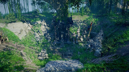 Here's how to complete the Bamboo Forest Seonangdang Ruins puzzle by stacking rocks in Crimson Desert