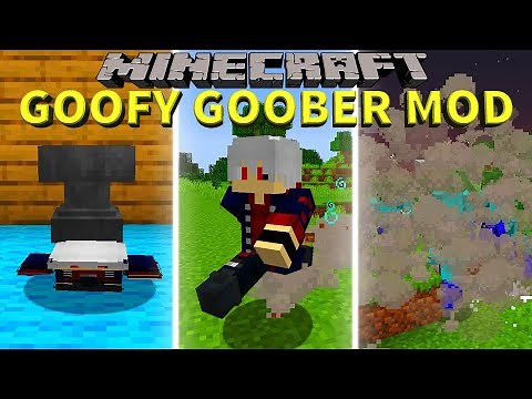 GOOFY GOOBER MOD | EL MOD MAS DIVERTIDO DE MINECRAFT!! 😱🤣 | MINECRAFT REVIEW MOD 1.20.1 | Dante583