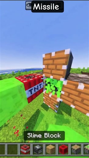 working ☄️ missile in Minecraft in Java and bedrock edition