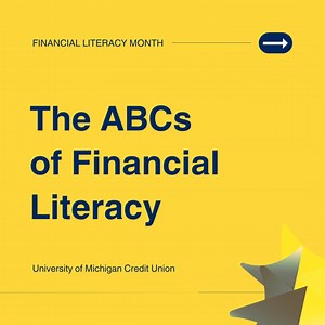 April is #FinancialLiteracyMonth, and UMCU’s Financial Education Manager Mark Munzenberger is sharing his ABCs for achieving financial health. If you want more helpful strategies to raise your financial GPA, check out our Financial Wellness Resources to learn more. : www.umcu.org/resources/financial-wellness | University of Michigan Credit Union (UMCU) | Facebook