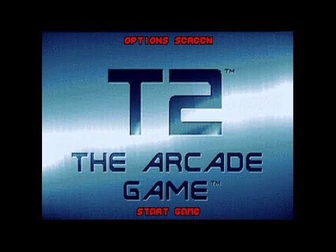 T2 : The Arcade Game (PC) – Écran-titre (VGA, Roland MT-32) – 1080p