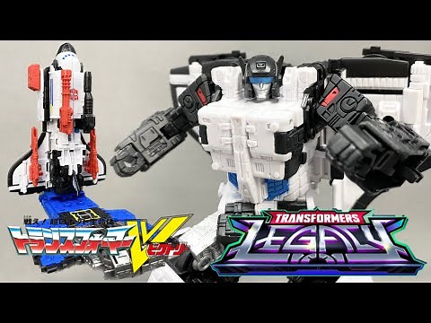 Transformers LEGACY Velocitron Leader Class GALAXY SHUTTLE Victory Universe Review