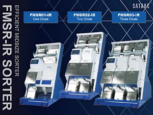 FMSR-IR Is A Sorter Featuring Full Color RGB & Infrared Technology