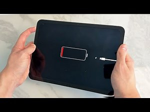 How To Turn On Dead iPad Showing Battery Icon - Step By Step