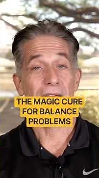 The magic cure for balance problems? #seniorhealth #physicaltherapy #mobility