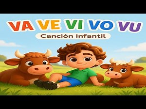 The Letter V for Children | VA VE VI VO VU Song | Educational Music for Kids