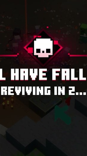 A GEOMANCER RUINED OUR REVIVE! | Minecraft Dungeons II | #shorts