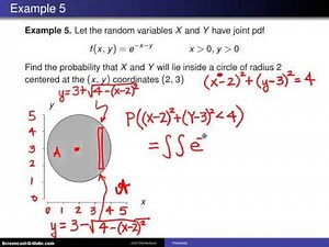 Bivariate distributions -- Example 5