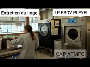 CAP ATMFC "Entretien du linge" ERDV PLEYEL