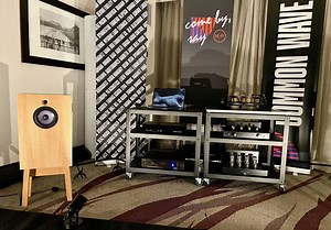 Common Wave Hi-Fi's Uncommonly Good Showing: DeVore O/Baby speakers, Audio Hungary Qualiton electronics, Merason DAC 1, Michell Engineering Gyro SE Turntable and Cusis E cartridge, and Innuos Mk3 Streaming Server | Stereophile.com