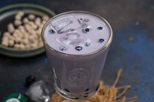 3.3K views · 50 reactions | This homemade Blueberry Boba Tea...