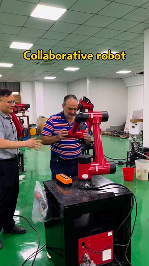 Six-axis robot arm span 930 load 5kg #six-axis robot #welding robot #stamping robot #programming-free spraying robot #loading robot | Kari Kari