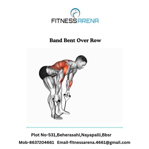 Band Bent Over Row ||Fitness Arena || Gym || Nayapalli || Bhubaneswar ||