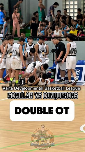 Double OT parang Finals ang intense ng game TEAM SCRILLAH VS CONQUERORS Varta Developmental Basketball League | SerLen Basketball Highlights