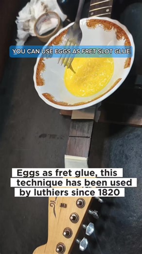 Ahyan Luthiera on Instagram: "super strong for fretglue #guitar #guitarplayer #guitarrepair"