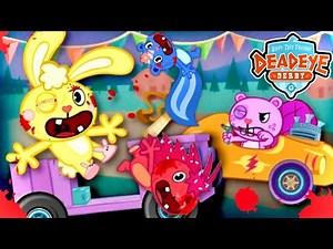 有名グロアニメのゲーム版が色々とぶっ飛んでてヤバかったww【Happy Tree Friends Deadeye】【実況プレイ】