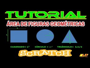 CALCULANDO FIGURAS GEOMÉTRICAS EN SCRATCH│Aprendiendo Scratch #Scratch