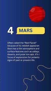 8 Planets of the Solar System