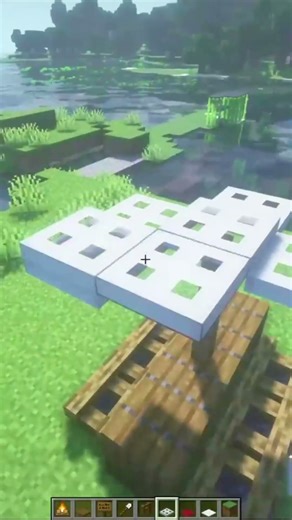 Cute Picnic Date Idea 🧺❤️ (Decoration Hack) #shorts #minecraft