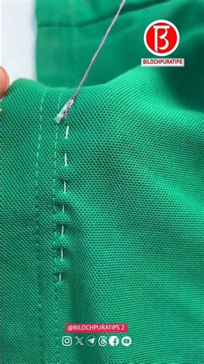 Tips for trimming and joining thread ends when sewing